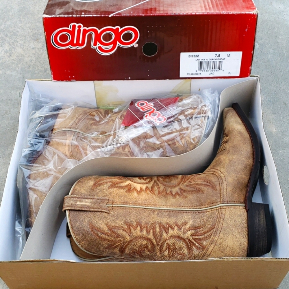 Dingo Snip-toe Western Cowgirl Boots
